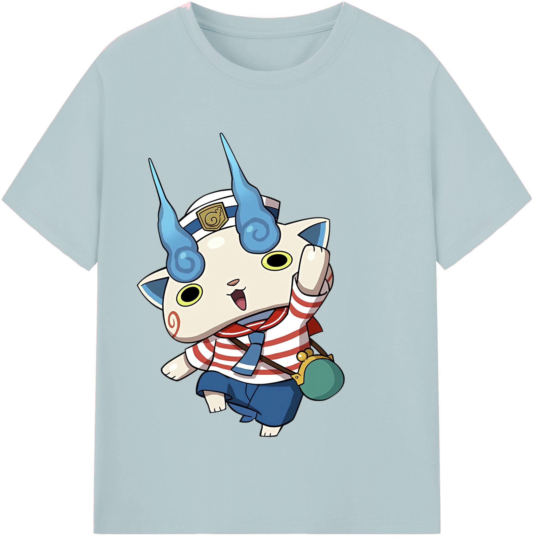 （画像用） 妖怪ウォッチ Yo-kai Watch 綿100％半袖Tシャツ（フロントプリント）